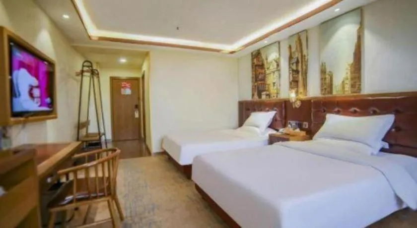 Bed in James Joyce Coffetel Lijiang Ancient City Dashuiche