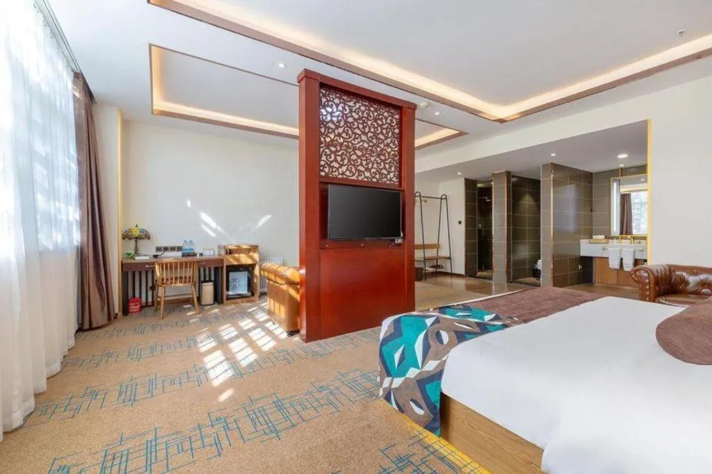 Bed in James Joyce Coffetel Lijiang Ancient City Dashuiche