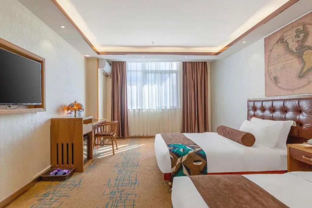 Bed in James Joyce Coffetel Lijiang Ancient City Dashuiche