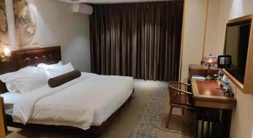 Bed in James Joyce Coffetel Lijiang Ancient City Dashuiche