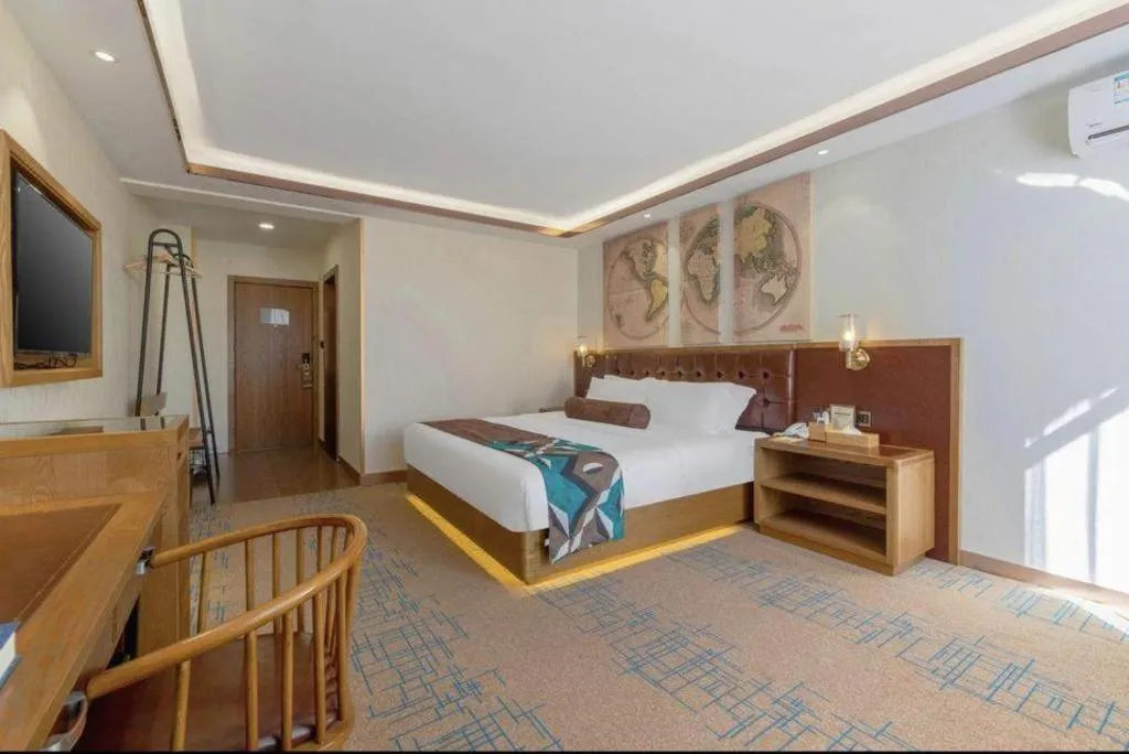 Bed in James Joyce Coffetel Lijiang Ancient City Dashuiche