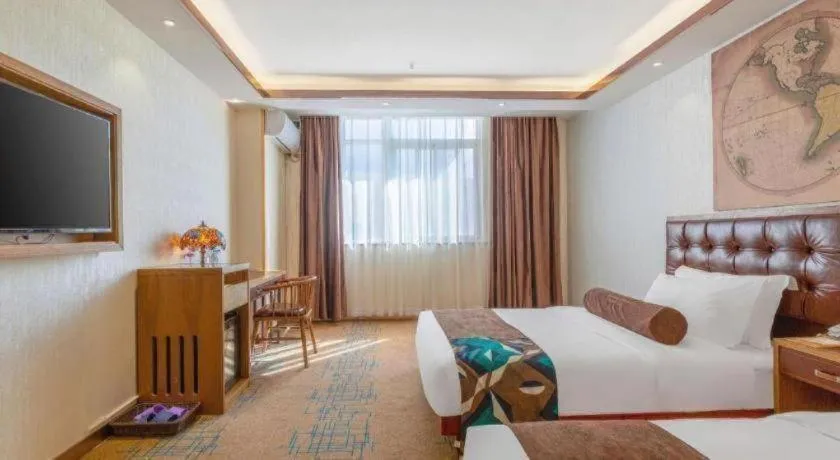 Bed in James Joyce Coffetel Lijiang Ancient City Dashuiche