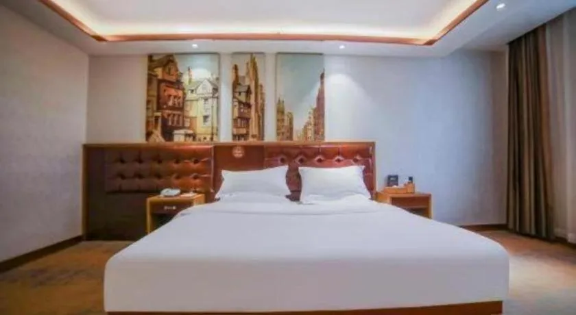 Bed in James Joyce Coffetel Lijiang Ancient City Dashuiche