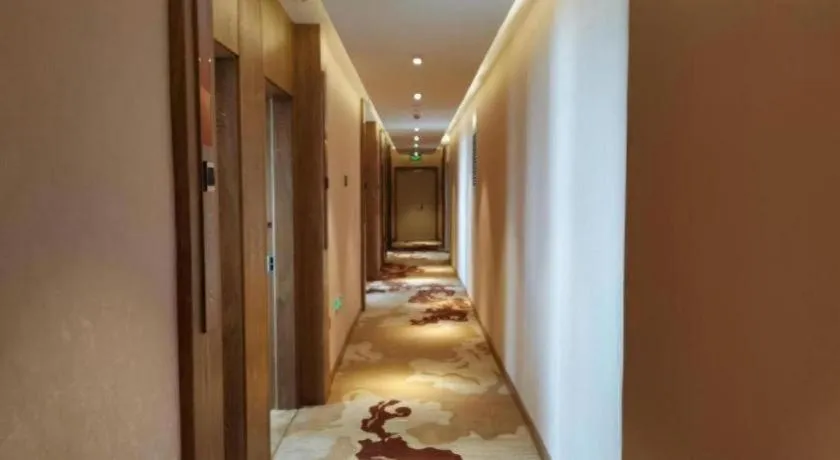 Bed in James Joyce Coffetel Beijing Tongzhou Guoyuan Metro Station