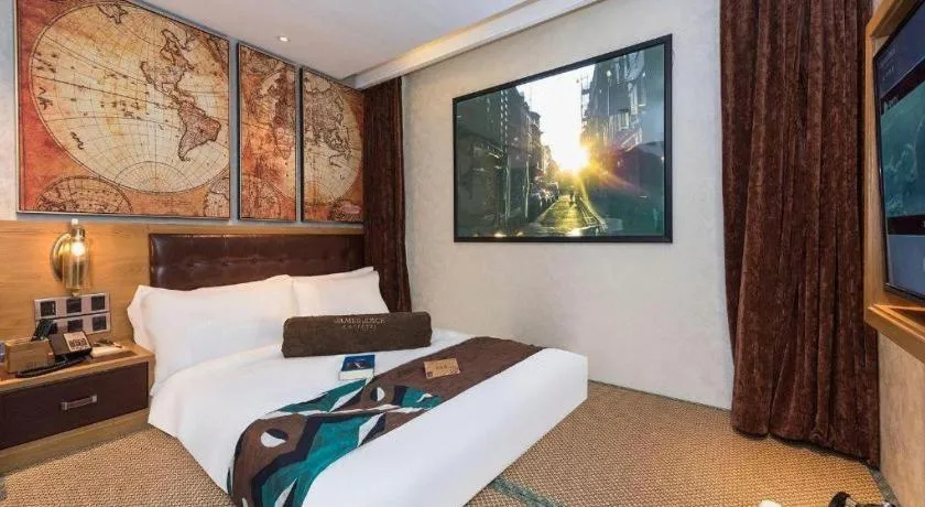 Bed in James Joyce Coffetel Beijing Tongzhou Guoyuan Metro Station