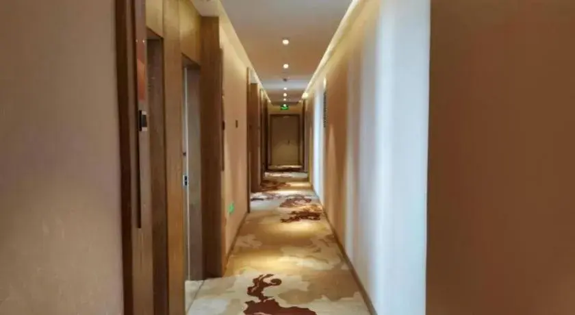 Bed in James Joyce Coffetel Beijing Tongzhou Guoyuan Metro Station Bed in James Joyce Coffetel Beijing Tongzhou Guoyuan Metro Station