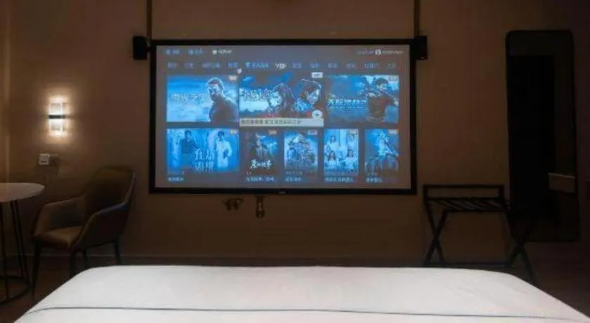 Bed in Magnotel Hotel Guangyuan Nanhe Bus Station Beijing Road