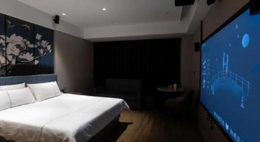 Bed in Magnotel Hotel Guangyuan Nanhe Bus Station Beijing Road