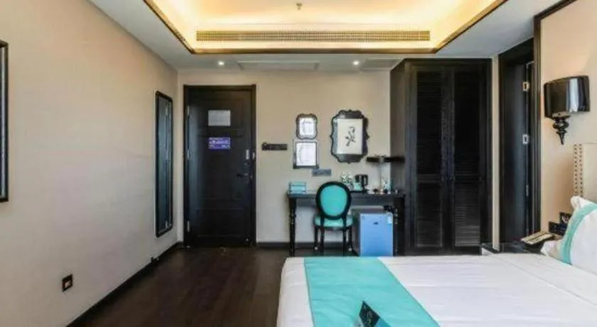 Bed in Xana Hotelle Rizhao Lanshan District Government