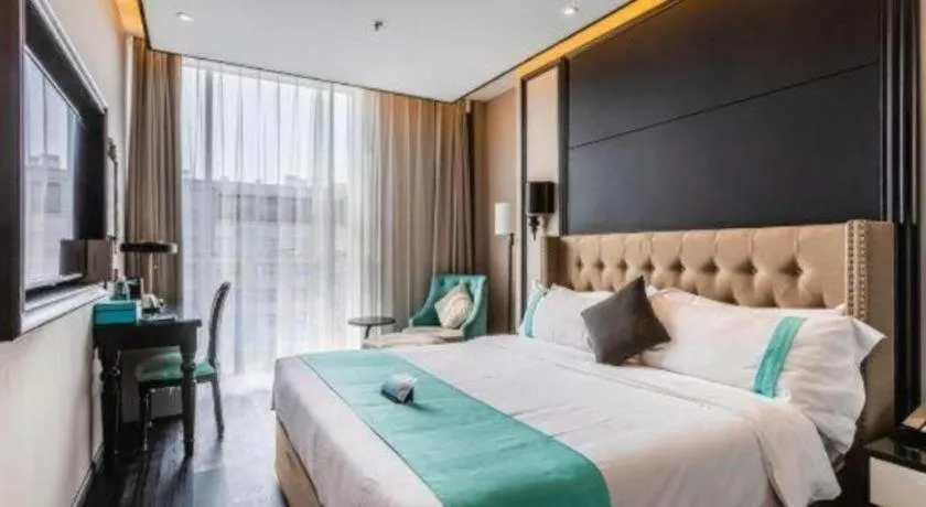 Bed in Xana Hotelle Rizhao Lanshan District Government