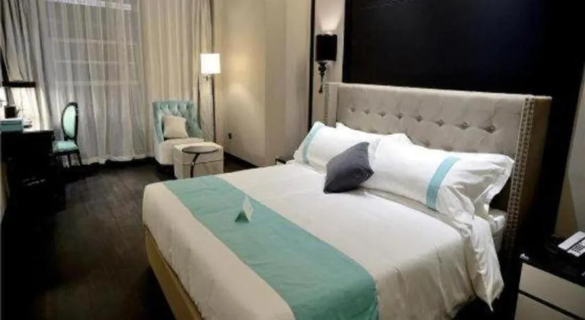 Bed in Xana Hotelle Rizhao Lanshan District Government