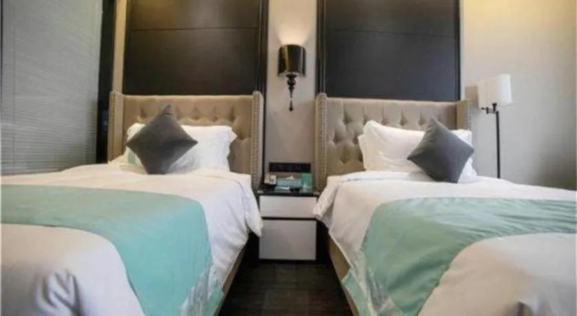 Bed in Xana Hotelle Rizhao Lanshan District Government