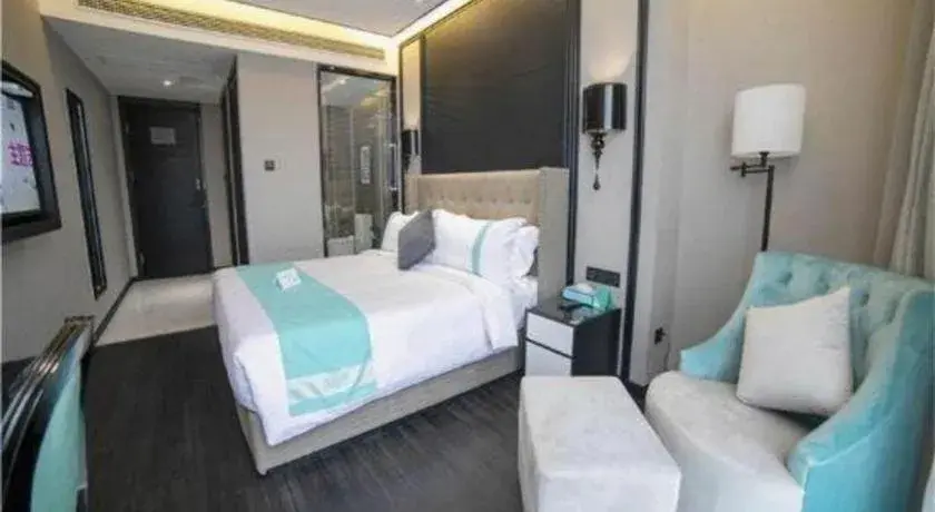 Bed in Xana Hotelle Rizhao Lanshan District Government Bed in Xana Hotelle Rizhao Lanshan District Government