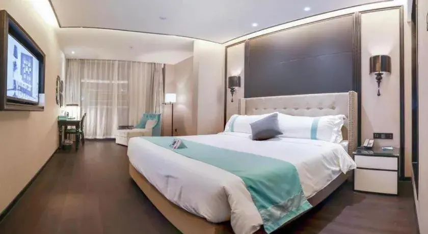 Bed in Xana Hotelle Rizhao Lanshan District Government Bed in Xana Hotelle Rizhao Lanshan District Government