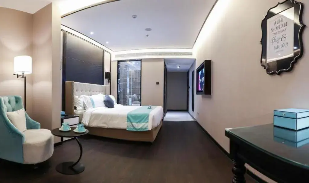 Bed in Xana Hotelle Rizhao Lanshan District Government Bed in Xana Hotelle Rizhao Lanshan District Government