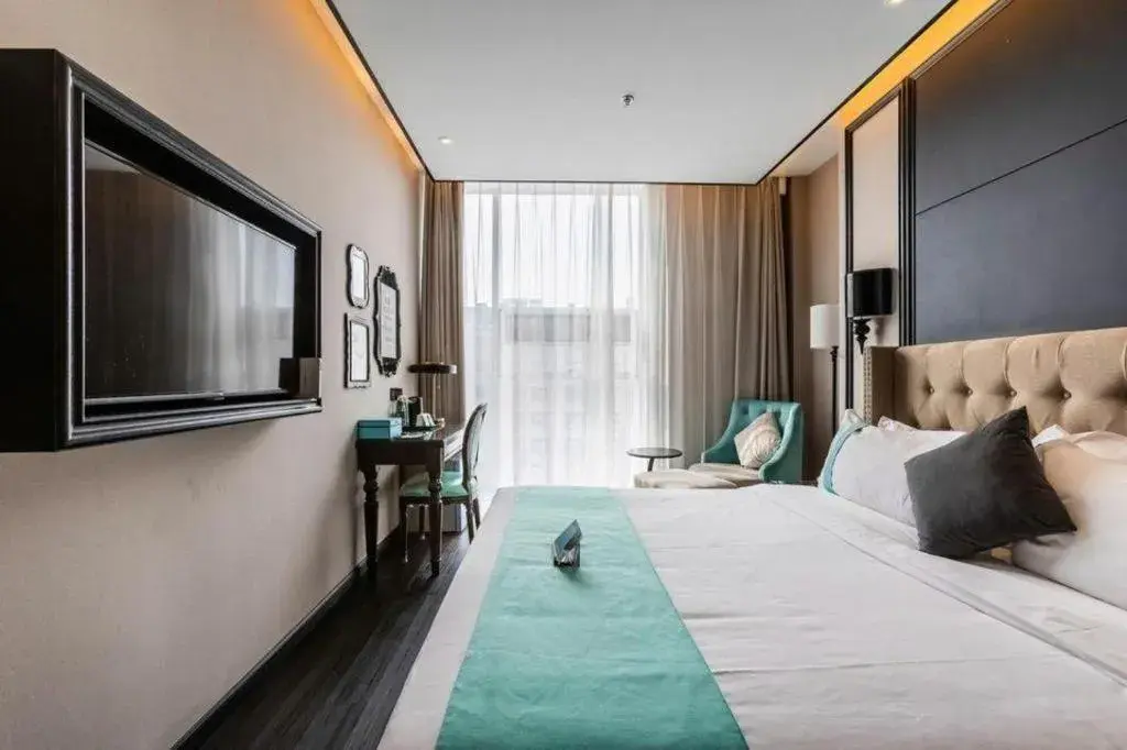 Bed in Xana Hotelle Rizhao Lanshan District Government Bed in Xana Hotelle Rizhao Lanshan District Government