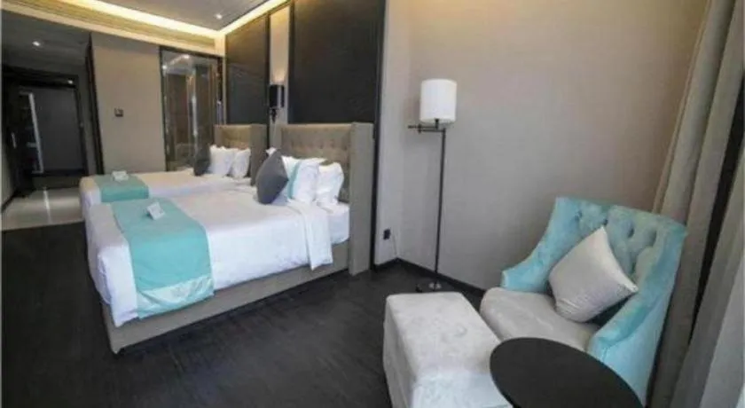 Bed in Xana Hotelle Rizhao Lanshan District Government