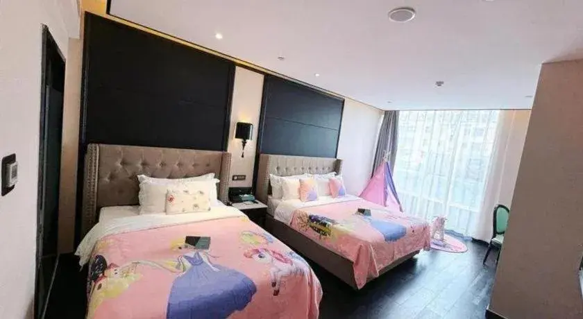 Bed in Xana Hotelle Rizhao Lanshan District Government Bed in Xana Hotelle Rizhao Lanshan District Government