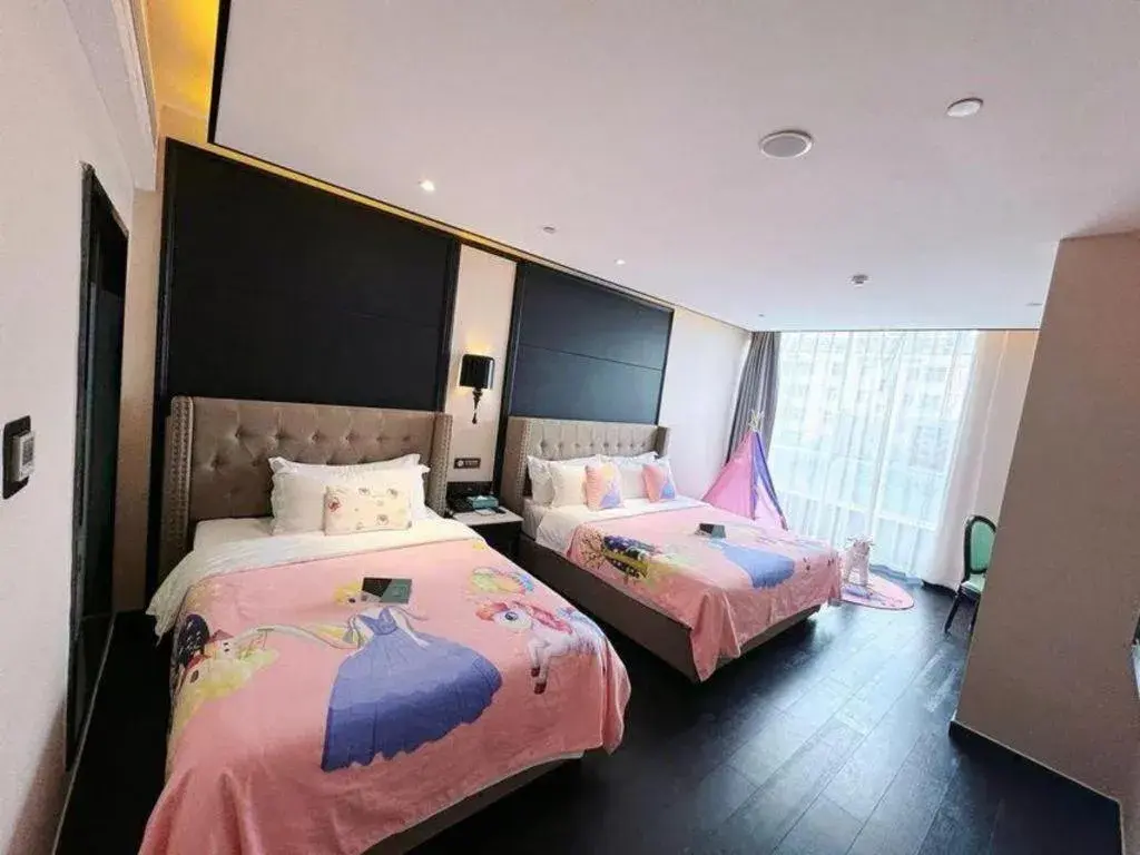 Bed in Xana Hotelle Rizhao Lanshan District Government Bed in Xana Hotelle Rizhao Lanshan District Government