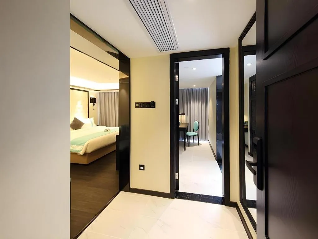 Bed in Xana Hotelle Shenzheng South Station Foxconn