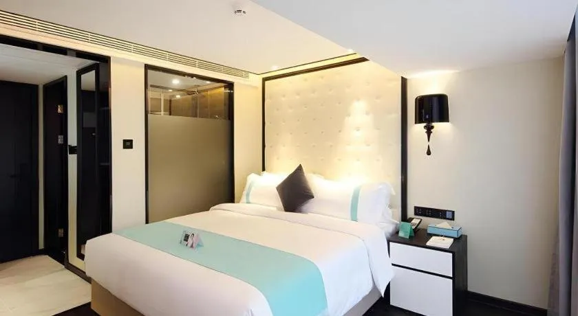 Bed in Xana Hotelle Shenzheng South Station Foxconn