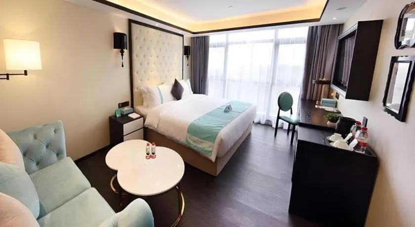 Bed in Xana Hotelle Shenzheng South Station Foxconn