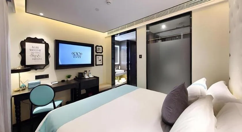 Bed in Xana Hotelle Shenzheng South Station Foxconn