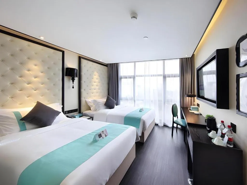 Bed in Xana Hotelle Shenzheng South Station Foxconn