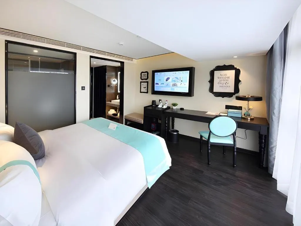 Bed in Xana Hotelle Shenzheng South Station Foxconn