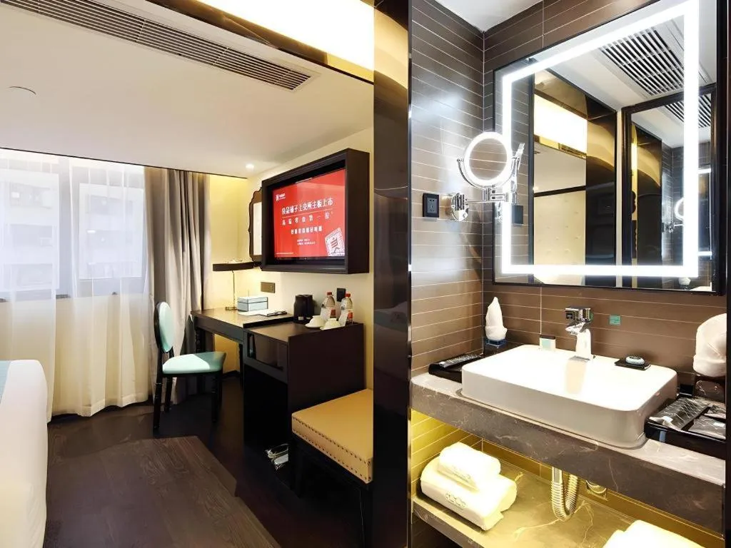 Bed in Xana Hotelle Shenzheng South Station Foxconn