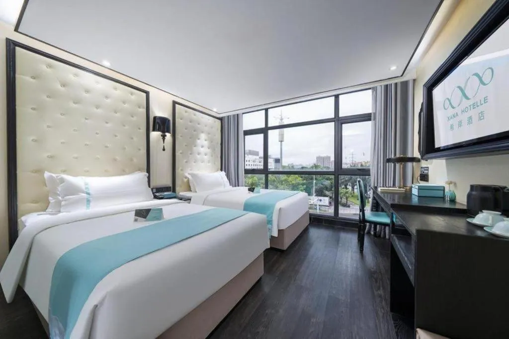 Bed in Xana Hotelle Shenzheng South Station Foxconn