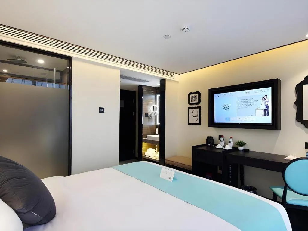 Bed in Xana Hotelle Shenzheng South Station Foxconn