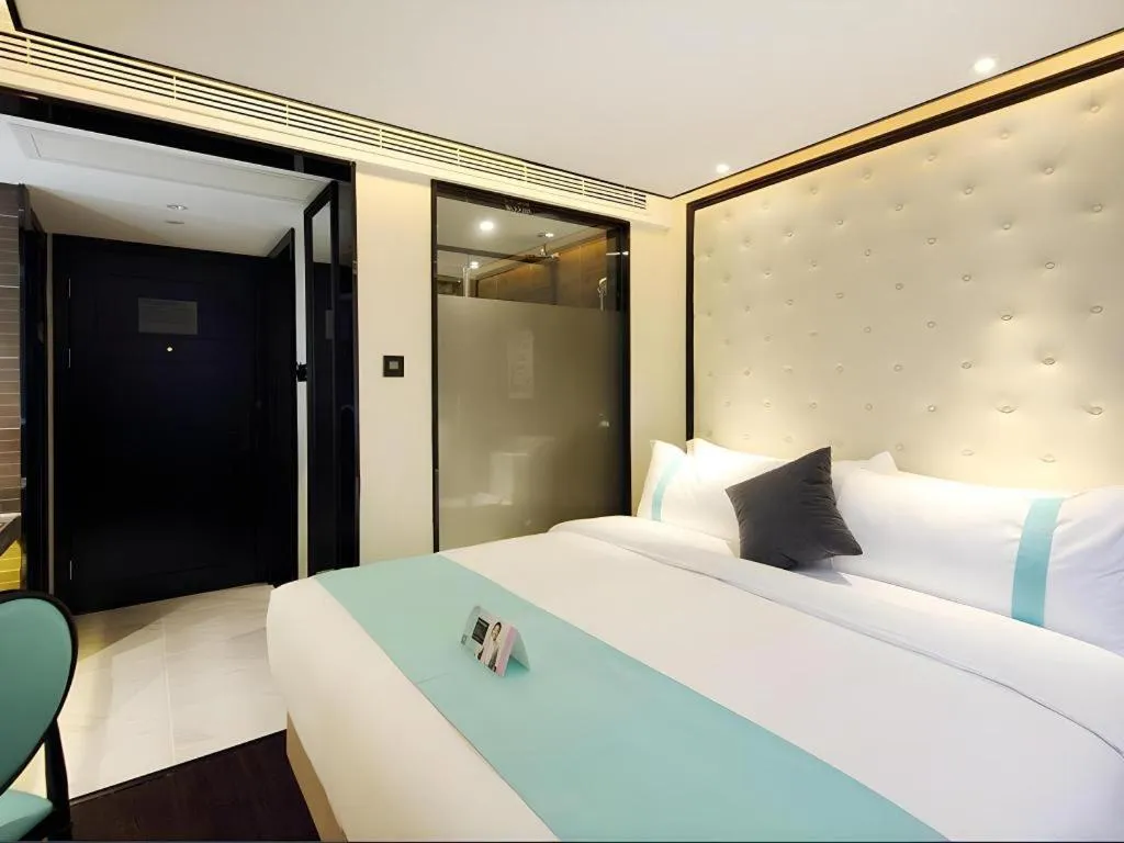 Bed in Xana Hotelle Shenzheng South Station Foxconn