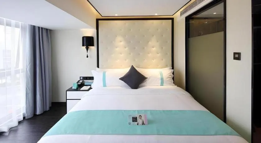 Bed in Xana Hotelle Shenzheng South Station Foxconn