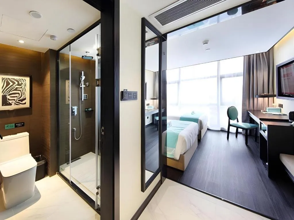 Bed in Xana Hotelle Shenzheng South Station Foxconn