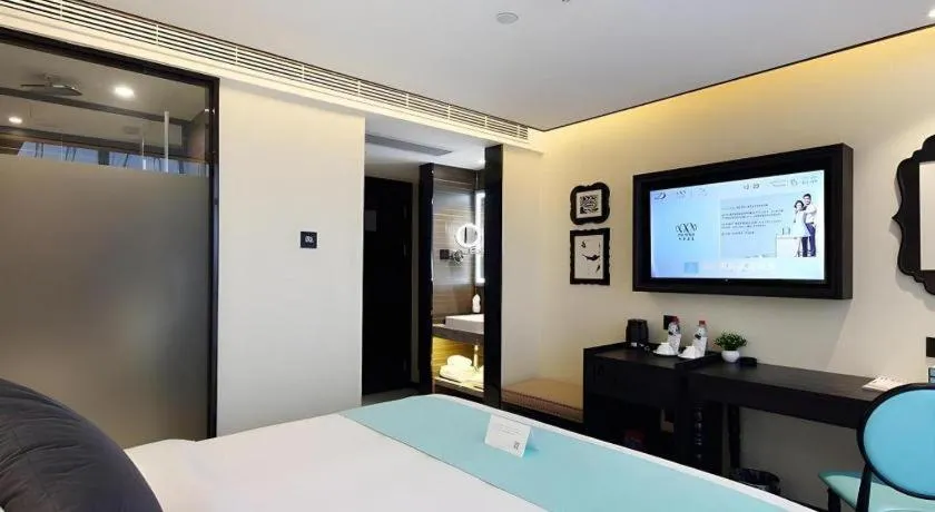 Bed in Xana Hotelle Shenzheng South Station Foxconn