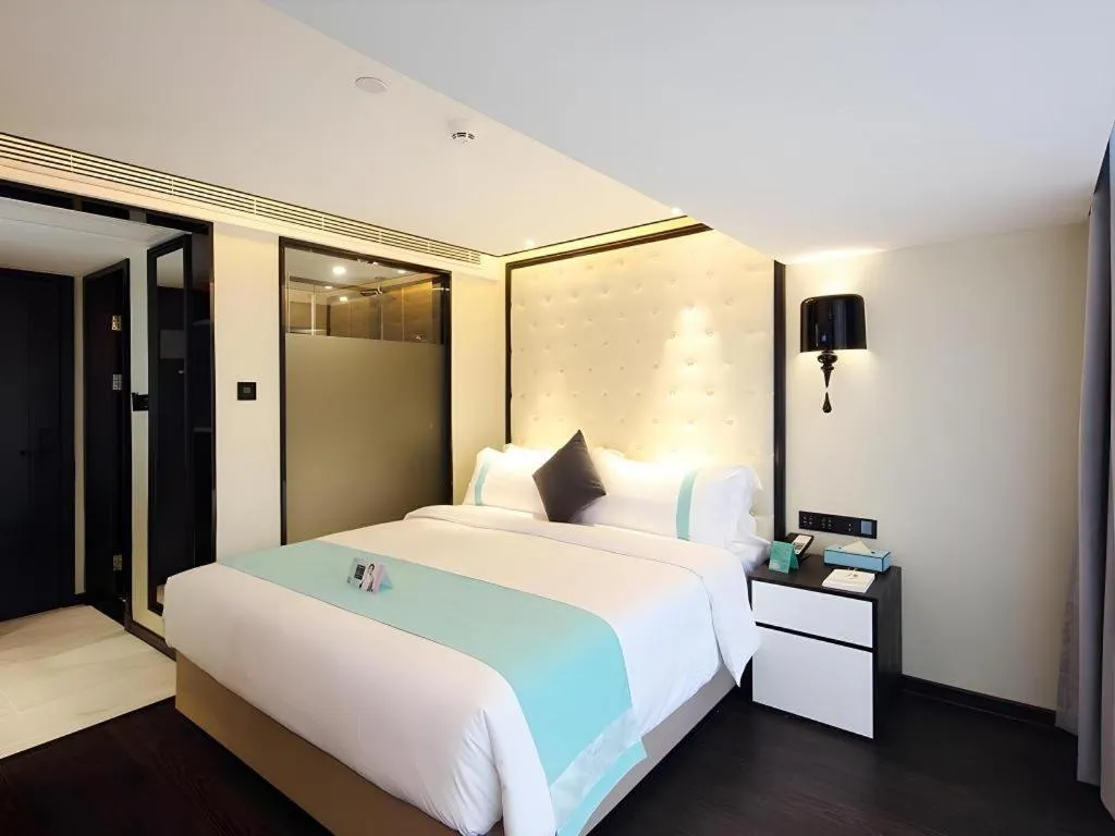 Bed in Xana Hotelle Shenzheng South Station Foxconn