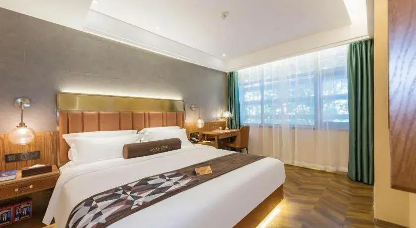 Bed in James Joyce Coffetel Tianjing First Central Hospital Nankai University Bed in James Joyce Coffetel Tianjing First Central Hospital Nankai University