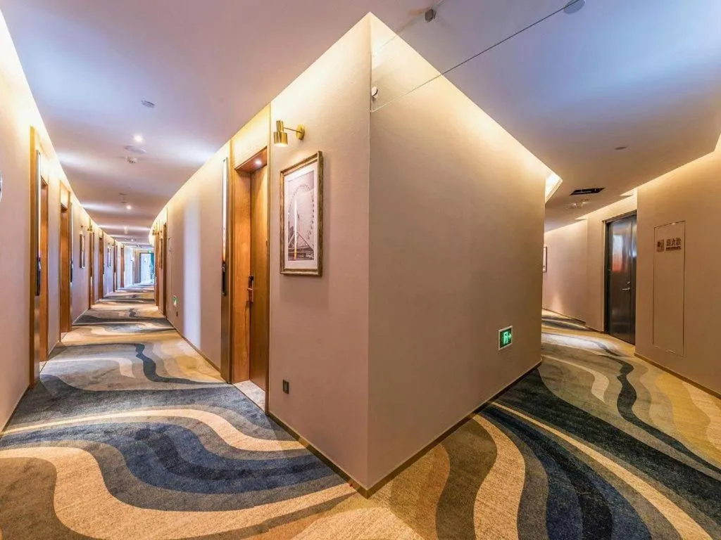 Bed in James Joyce Coffetel Tianjing First Central Hospital Nankai University