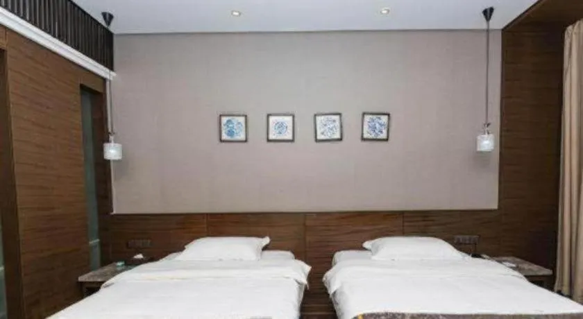 Bed in Jinjiang Inn Style Fuzhou Railway Station North Plaza