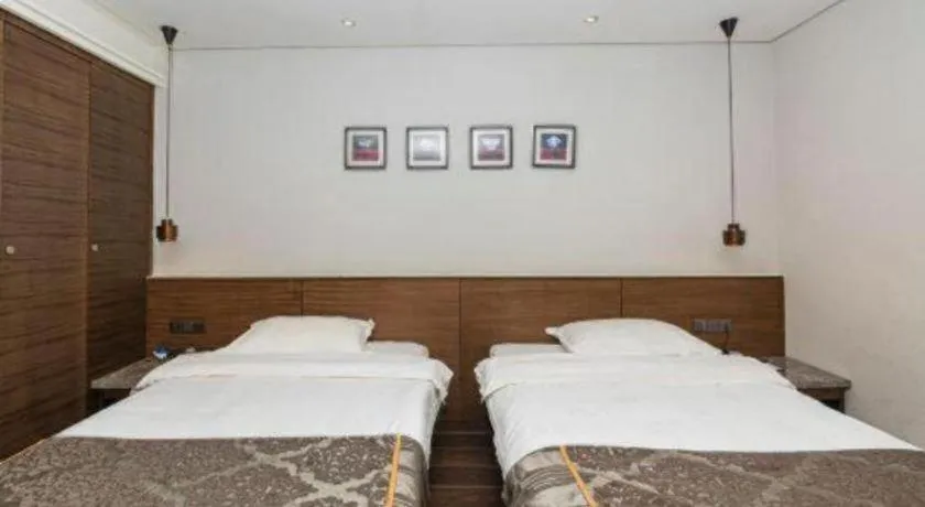 Bed in Jinjiang Inn Style Fuzhou Railway Station North Plaza