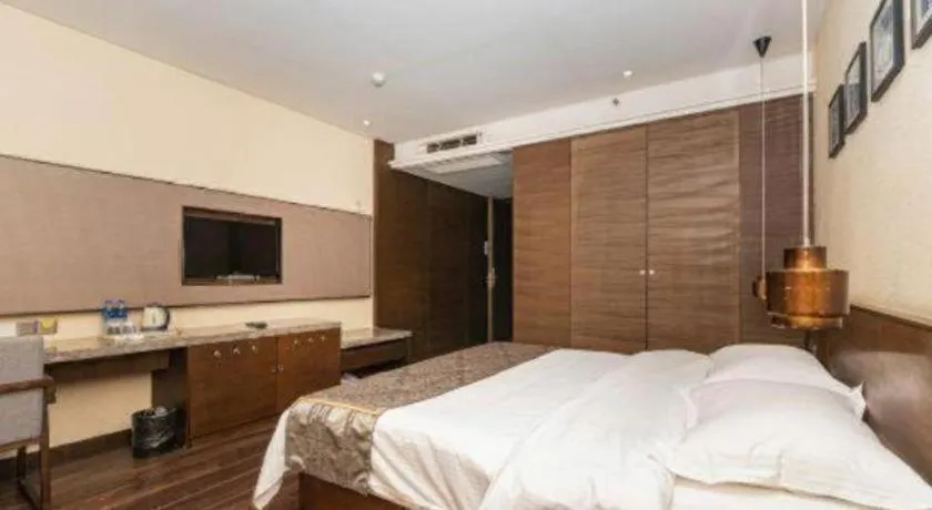 Bed in Jinjiang Inn Style Fuzhou Railway Station North Plaza