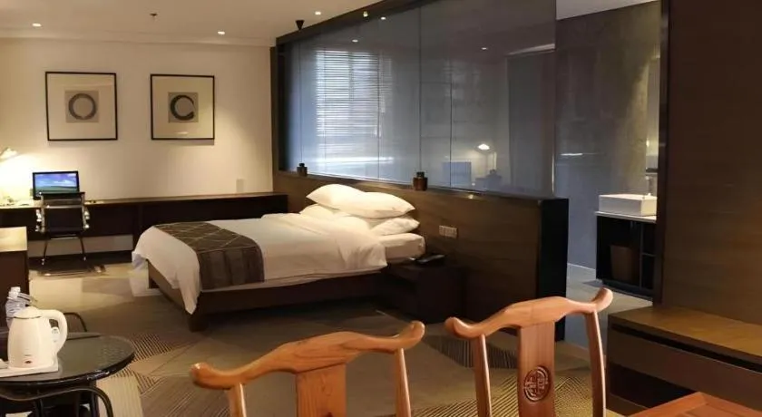 Bed in Jinjiang Inn Style Fuzhou Railway Station North Plaza