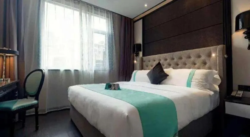 Bed in Xana Hotelle Xi'an Zhonglou Luoma