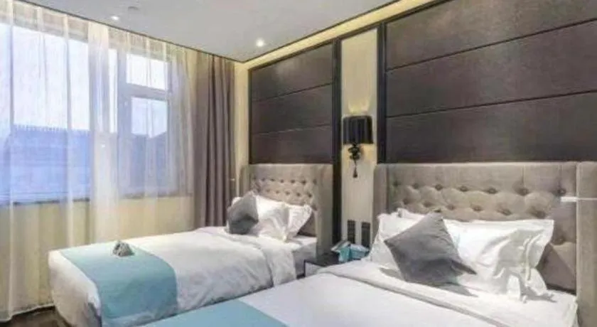 Bed in Xana Hotelle Xi'an Zhonglou Luoma