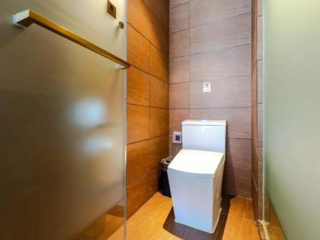 Bed in James Joyce Coffetel Beijing Yizhuang Development Zone Chicheng Times Square