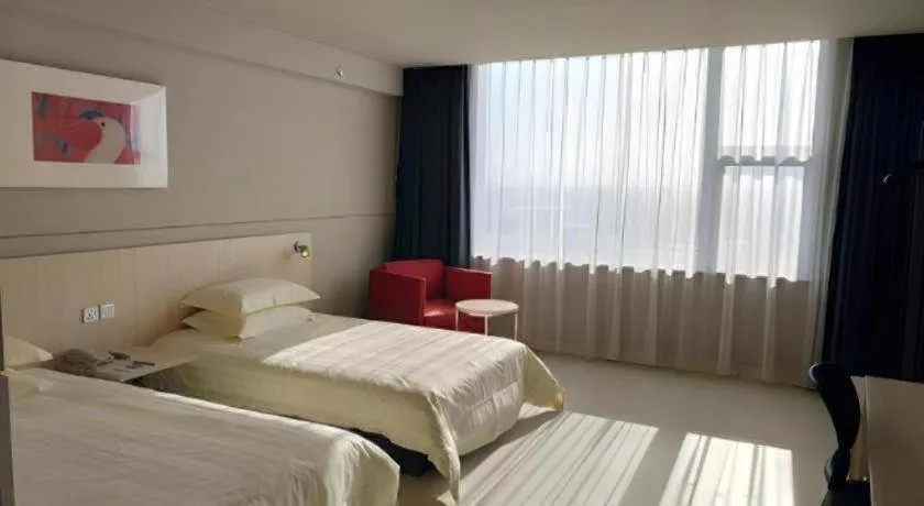 Bed in Jinjiang Inn Hengshui Anping