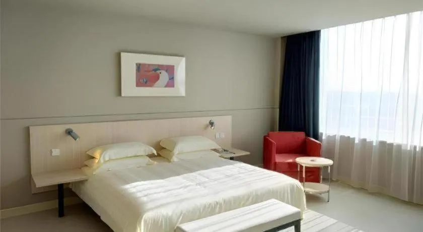 Bed in Jinjiang Inn Hengshui Anping