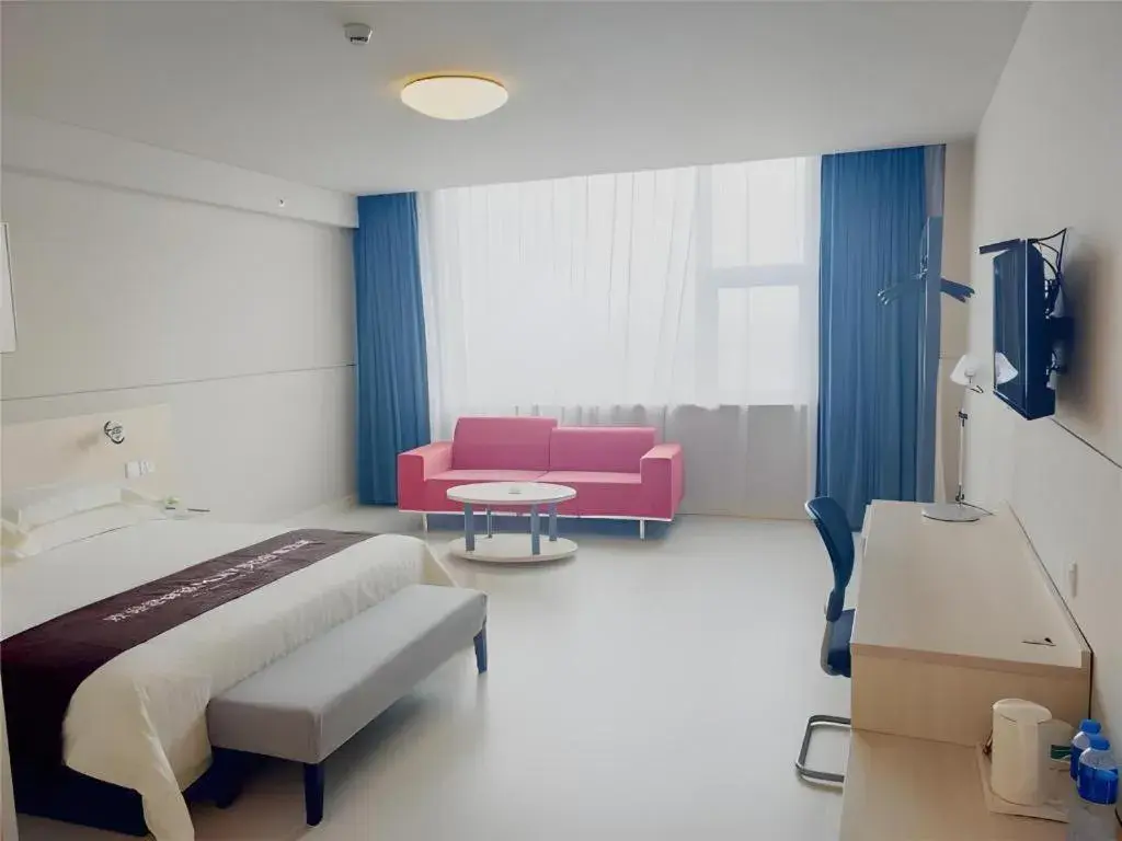 Bed in Jinjiang Inn Hengshui Anping Bed in Jinjiang Inn Hengshui Anping