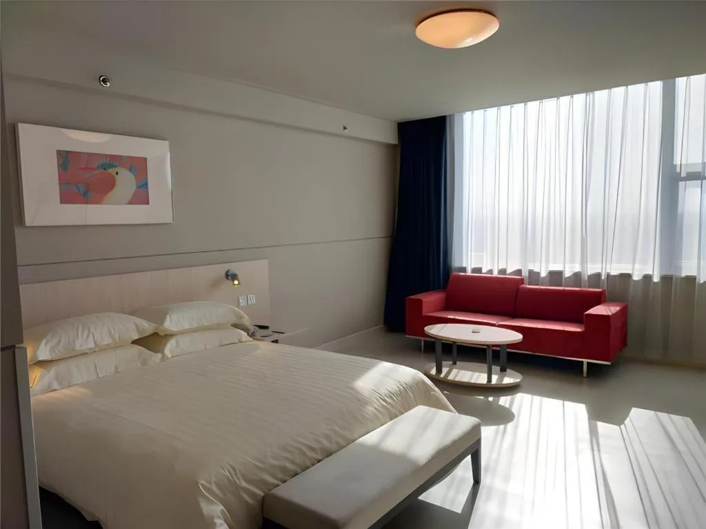 Bed in Jinjiang Inn Hengshui Anping